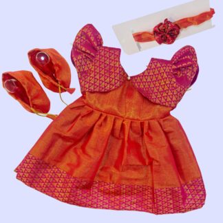 Tissue silk frock