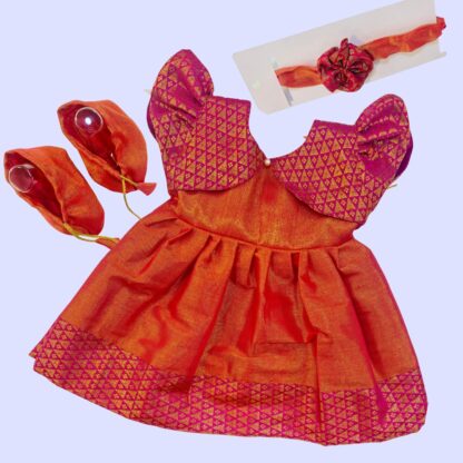 Tissue silk frock