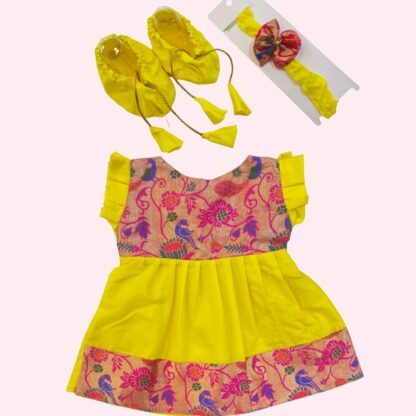 Paithani Frock
