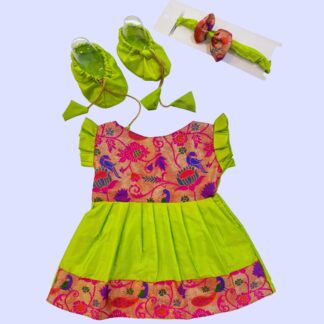 Paithani Frock