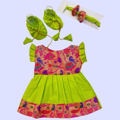 Paithani Frock