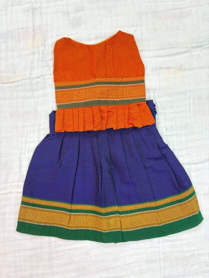 Khann Skirt Top ( parkar polka )