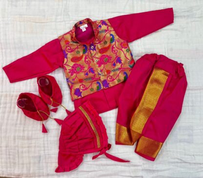 Cp Rajneeti Jacket set with cap and booty