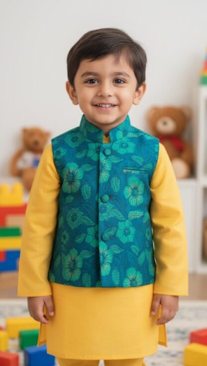 Jacket Kurta Set