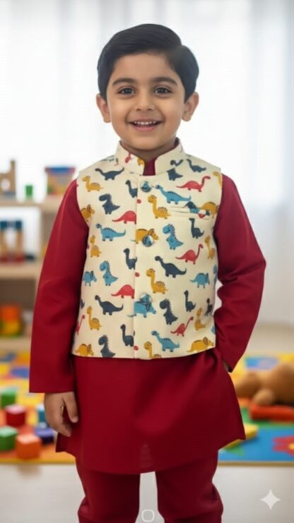 Jacket Kurta Set