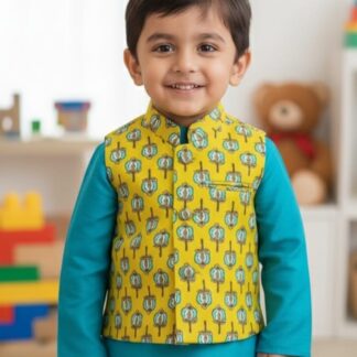 Jacket Kurta Set