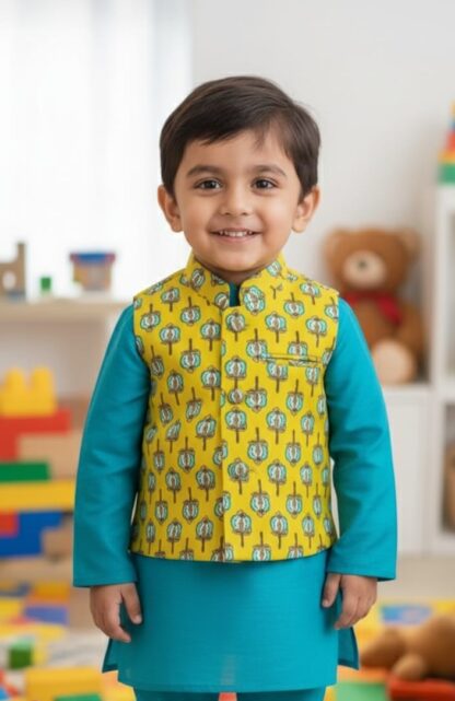 Jacket Kurta Set