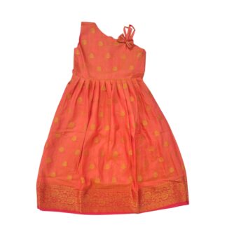 Bow one piece ( peach )