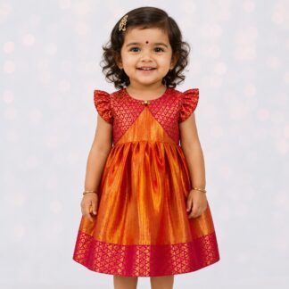 Tissue silk frock