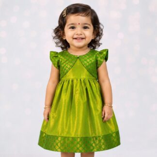 Tissue silk frock