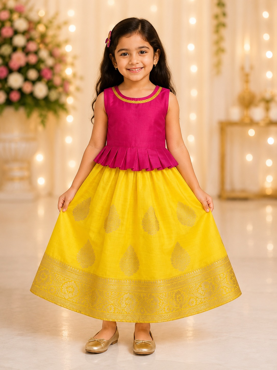 Tussar Silk Frock