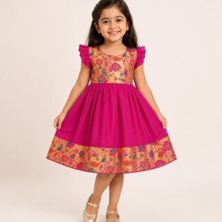 Paithani Frock