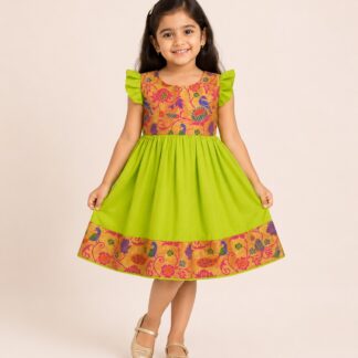 Paithani Frock