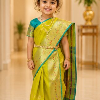 Bramhani Pattern Mastani Mor Saree