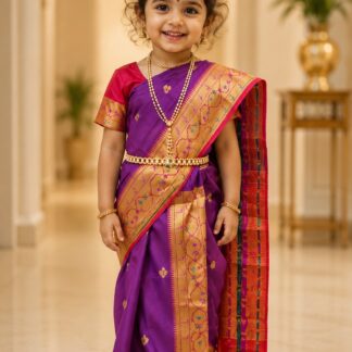 Bramhani Pattern Mastani Mor Saree