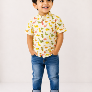 Printed Shirt in Cotton
